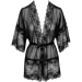 Noir Handmade  Kissable Midnight Kiss Negligee S/M (SX1968)