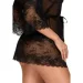 Noir Handmade  Kissable Midnight Kiss Negligee S/M (SX1968)
