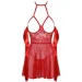 Noir Handmade - Kissable Sexy Kiss Babydoll Red S/M (SX1954-02)