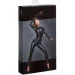    Noir Handmade F162 Powerwetlook overall with leash and two-way zipper - L (SX0043)