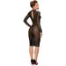    Noir Handmade F182 Classic dress made of elastic tulle - S (SX0047)