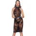    Noir Handmade F240 Midi tulle dress with velvet straps - L (SX0141)