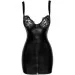    Noir Handmade F254 Powerwetlook mini-dress - L (SX0167)