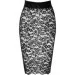  Noir Handmade F302 Ambivalence lace up midi skirt - L (SX0251)