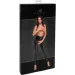  Noir Handmade F304 Taboo wetlook leggings with open crotch and bum - L (SX0263)