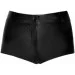    Noir Handmade F318 Wild crocodile printed wetlook shorts - L (SX0335)