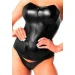 Noir Handmade F334 Powerwetlook corset - L (SX2014)