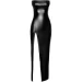   Noir Handmade F336 Powerwetlook long dress - XXL (SX2045)