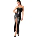    Noir Handmade F336 Powerwetlook long dress - XXL (SX2045)