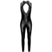    Noir Handmade F342 Powerwetlook and lace overall - L (SX1996)