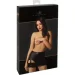  Noir Handmade F345 Powerwetlook skirt with garter - L (SX2134)