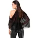  Noir Handmade F349 Tulle bolero - L (SX1981)