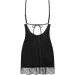 Obsessive  Lobellis chemise & thong, XS/S, ,  ,    (SX1020-02)