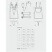 Obsessive     Medica dress 5pcs costume  L/XL (SO7293-02)