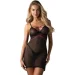 Obsessive  Novenes chemise & thong, XL/2XL, , ,  ,    (SX0621-02)