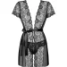  Obsessive Alluria peignoir & thong L/XL (SX1125)