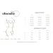  Obsessive Alluria peignoir & thong L/XL (SX1125)
