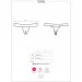   Obsessive Contica crothchles thong S/M (SO7256)