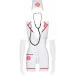   Obsessive Emergency dress S/M +  stethoscope (SO7704)
