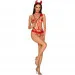 Obsessive Evilia teddy red L/XL (SO7707)