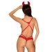 Obsessive Evilia teddy red L/XL (SO7707)
