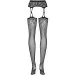   Obsessive Garter stockings S206 black S/M/L (SO7265)