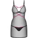  Obsessive Novenes chemise & thong XL/2XL (SX0621)