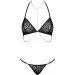  Obsessive Pantheria 2-pcs set black L/XL (SO7876)