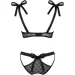 Obsessive    Obsessivia 2-pcs set black S/M (SO7297-02)