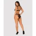 Obsessive    Obsessivia 2-pcs set black S/M (SO7297-02)