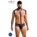  038 SET JOHN black L/XL - Passion (SO7585)