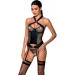      ,     Amanda Corset black L/XL-Passion (SO5318)