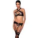  :   ,      Amanda Set black L/XL-Passion (SO5321)
