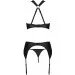  :   ,      Amanda Set black L/XL-Passion (SO5321)