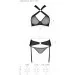  :   ,      Amanda Set black L/XL-Passion (SO5321)