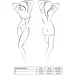 Passion   AZALIA BODY black S/M (SO4132-02)