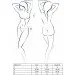        Passion Brida Set With Open Bra L/XL, Black (PS22722)