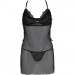   DELIENA CHEMISE black S/M - Passion (SO8419)
