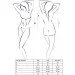    Passion Erotic Line Hellen Corset S/M, Black (EL14501)