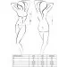   Passion Erotic Line Katriss Corset L/XL, Black (EL12101)