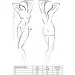   Passion Erotic Line Maresol Chemise XXL/XXXL, Black (EL12903)
