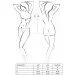    Passion Erotic Line Paloma Corset S/M, White (EL13302)
