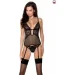 Passion    ERZA CORSET black XXL/XXXL (PS26009-02)