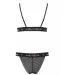 Passion   Exclusive GLAMISS SET black S/M (PS27102-02)