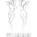  Passion Exclusive Hagar Body L/XL, Black (PS24701)