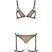 ˳   GABI SET beige XXL/XXXL - Passion (SO8438)