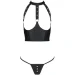 Passion      GENEVIA SET WITH OPEN BRA black L/XL (SO8439-02)