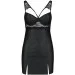   -  -   Loona Chemise black L/XL-Passion (SO5358)