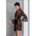 Passion   LOVELIA PEIGNOIR black L/XL (SO4771-02)