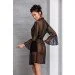  LOVELIA PEIGNOIR black L/XL-Passion (SO4771)